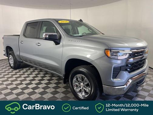 Sterling Gray Metallic 2025 Chevrolet Silverado 1500 LT
