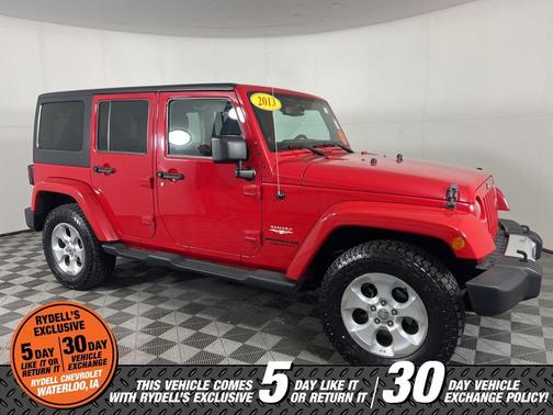 Flame Red Clearcoat 2013 Jeep Wrangler Unlimited Sahara