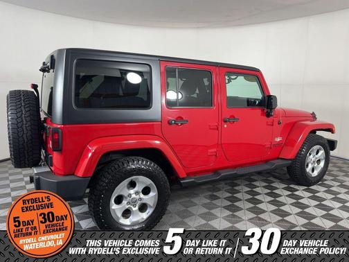Flame Red Clearcoat 2013 Jeep Wrangler Unlimited Sahara