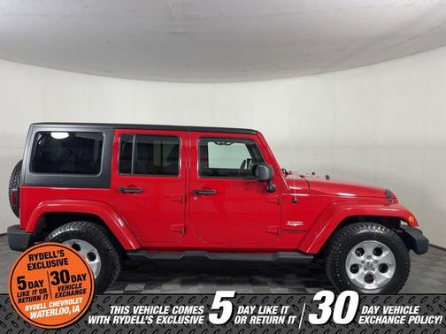 Flame Red Clearcoat 2013 Jeep Wrangler Unlimited Sahara