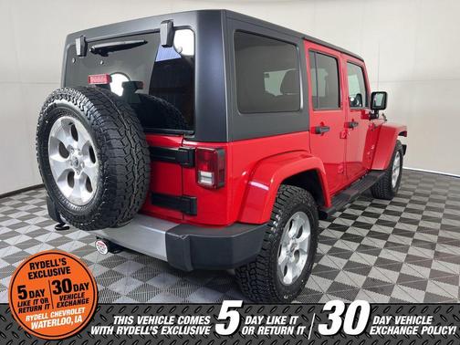 Flame Red Clearcoat 2013 Jeep Wrangler Unlimited Sahara