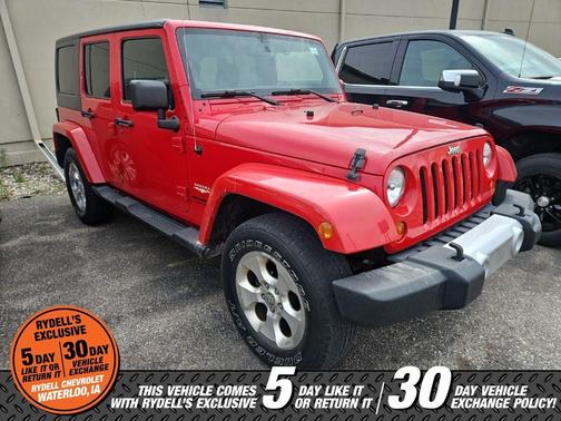 Flame Red Clearcoat 2013 Jeep Wrangler Unlimited Sahara