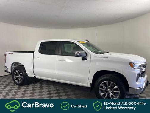 Summit White 2024 Chevrolet Silverado 1500 LT