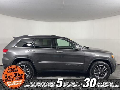 Granite Crystal Clearcoat Metallic 2020 Jeep Grand Cherokee Limited