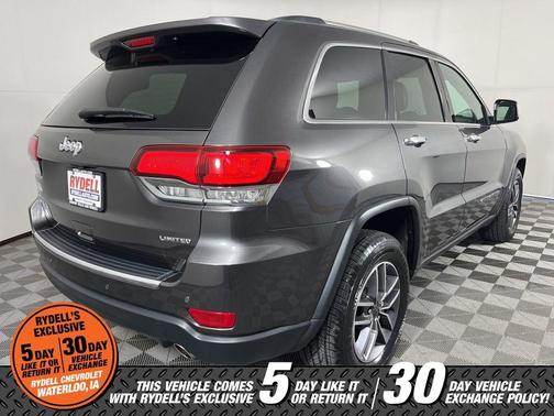 Granite Crystal Clearcoat Metallic 2020 Jeep Grand Cherokee Limited
