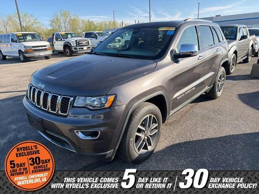 Granite Crystal Clearcoat Metallic 2020 Jeep Grand Cherokee Limited