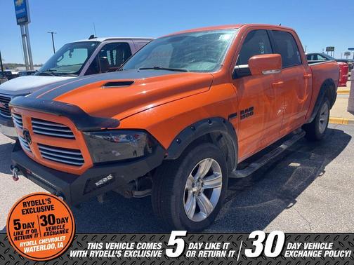 Ignition Orange Metallic 2015 RAM 1500 Sport