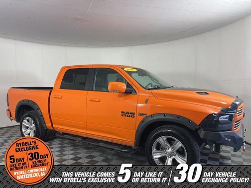 Ignition Orange Metallic 2015 RAM 1500 Sport