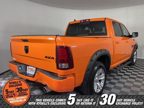 Ignition Orange Metallic 2015 RAM 1500 Sport