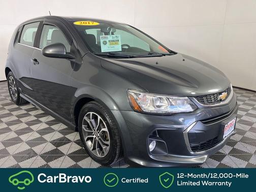 Nightfall Gray Metallic 2017 Chevrolet Sonic LT