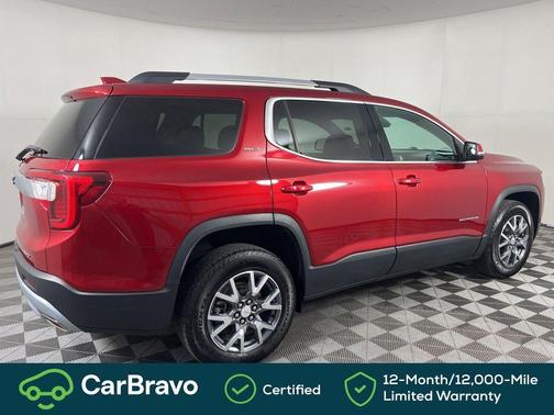 Volcanic Red 2023 GMC Acadia SLT