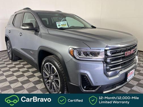 Satin Steel Metallic 2020 GMC Acadia AT4
