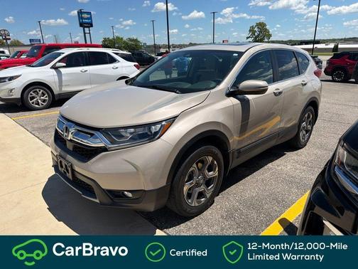 Gold 2017 Honda CR-V EX