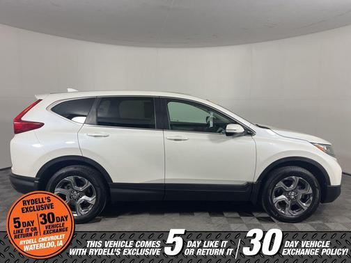 White Diamond Pearl 2018 Honda CR-V EX-L