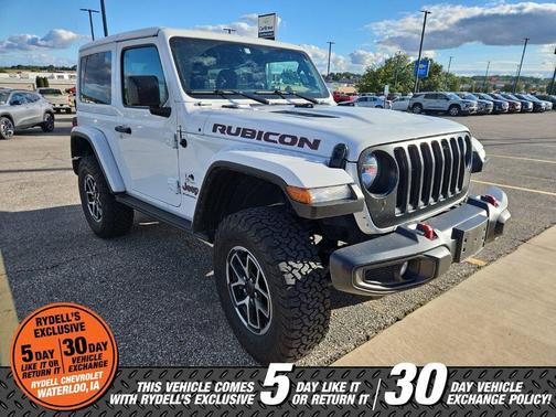 Bright White Clearcoat 2023 Jeep Wrangler Rubicon