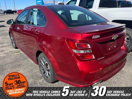 Red Tinted Clearcoat 2017 Chevrolet Sonic LT