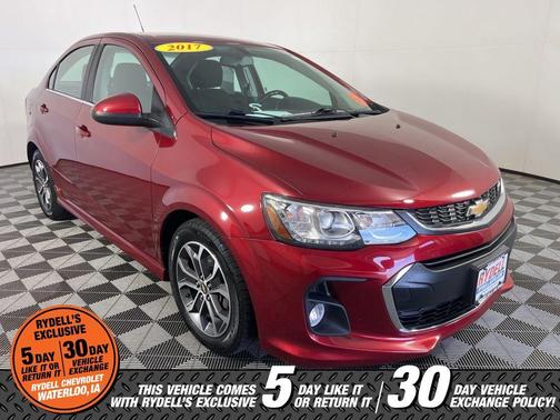 Red Tinted Clearcoat 2017 Chevrolet Sonic LT