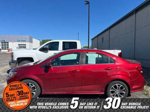 Red Tinted Clearcoat 2017 Chevrolet Sonic LT