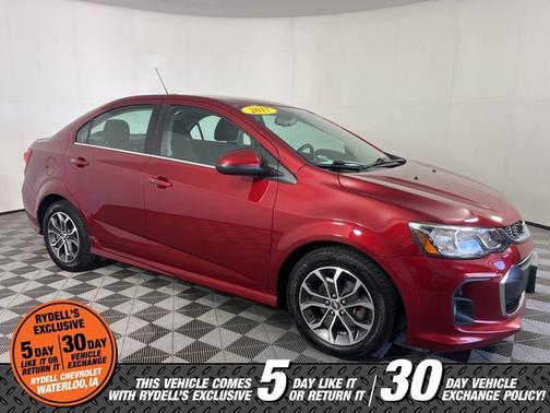 Red Tinted Clearcoat 2017 Chevrolet Sonic LT