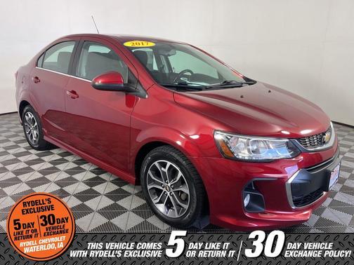 Red Tinted Clearcoat 2017 Chevrolet Sonic LT