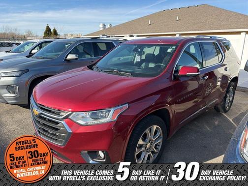 Cajun Red Tintcoat 2018 Chevrolet Traverse Premier