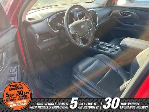 Cajun Red Tintcoat 2018 Chevrolet Traverse Premier