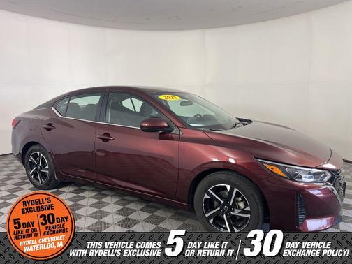 Rosewood Metallic 2025 Nissan Sentra SV