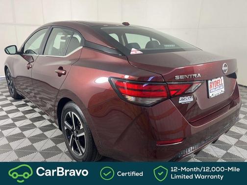 Rosewood Metallic 2025 Nissan Sentra SV