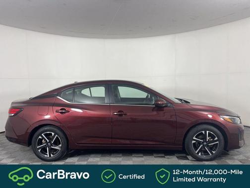 Rosewood Metallic 2025 Nissan Sentra SV