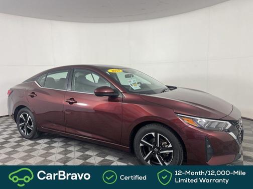 Rosewood Metallic 2025 Nissan Sentra SV