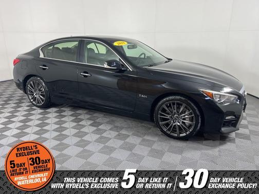 2016 INFINITI Q50 3.0T Red Sport 400