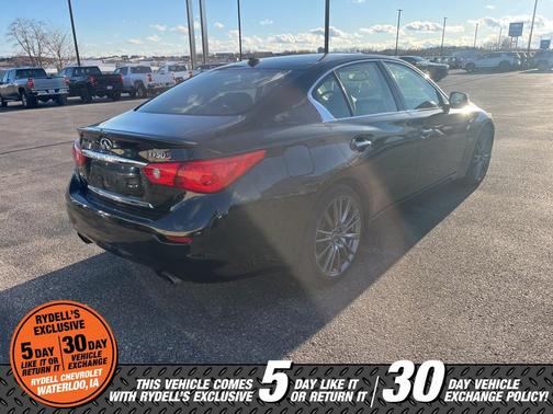 2016 INFINITI Q50 3.0T Red Sport 400