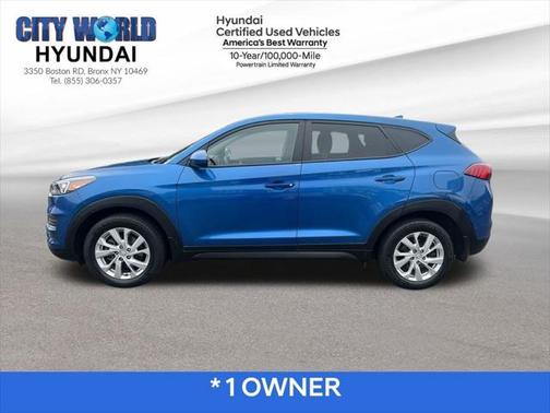 Aqua Blue 2020 Hyundai TUCSON SE