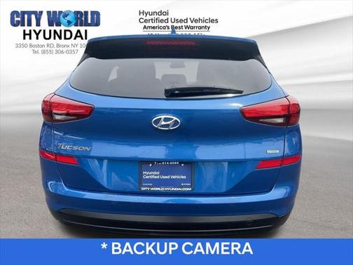Aqua Blue 2020 Hyundai TUCSON SE