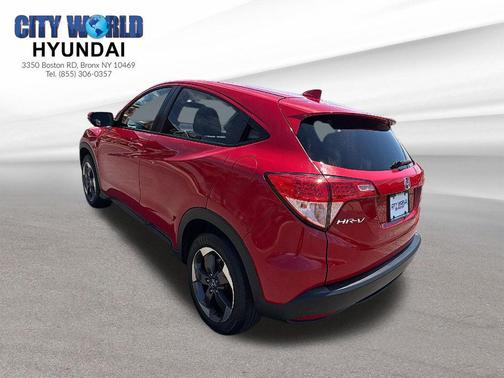 Red 2018 Honda HR-V EX