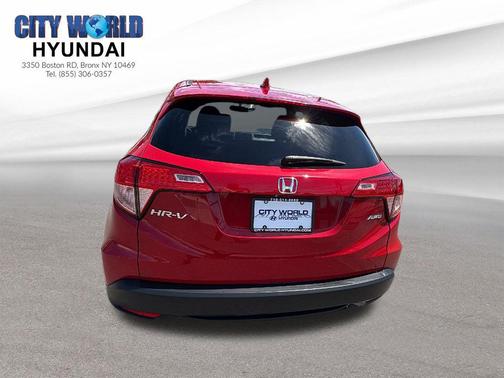 Red 2018 Honda HR-V EX