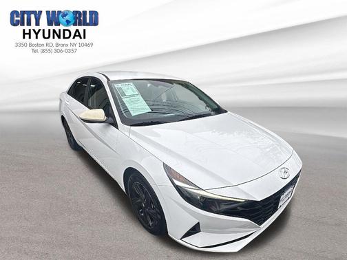 2021 Hyundai ELANTRA HEV Blue