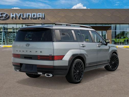 Shimmering Silver 2026 Hyundai SANTA FE Calligraphy