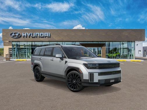Shimmering Silver 2026 Hyundai SANTA FE Calligraphy