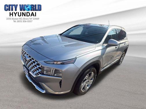 Shimmering Silver Pearl 2022 Hyundai SANTA FE SEL 2.4