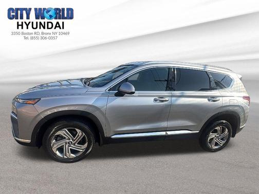 Shimmering Silver Pearl 2022 Hyundai SANTA FE SEL 2.4