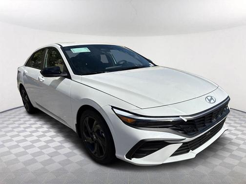 Serenity White Pearl 2026 Hyundai ELANTRA Sport
