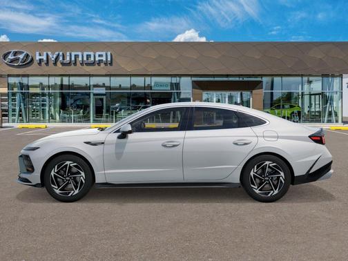 Serenity White 2026 Hyundai SONATA SEL