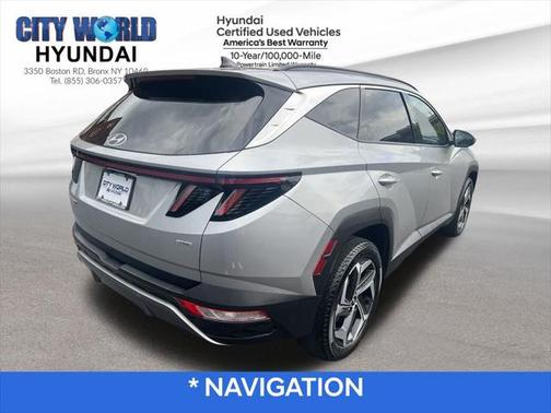 Shimmering Silver 2023 Hyundai TUCSON Limited