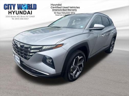 Shimmering Silver 2023 Hyundai TUCSON Limited