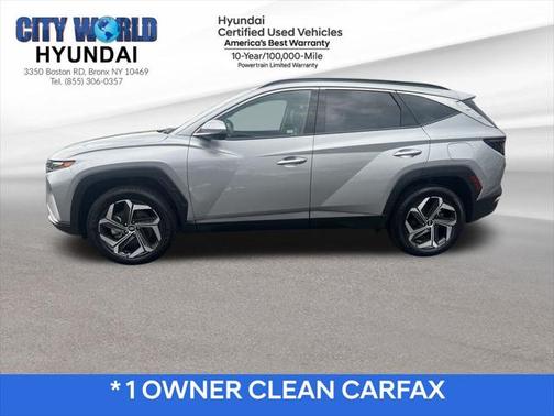 Shimmering Silver 2023 Hyundai TUCSON Limited
