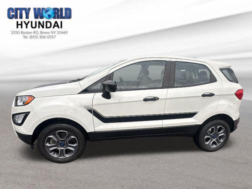 DIAMOND WHITE 2022 Ford EcoSport S