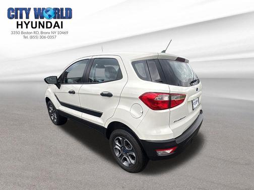 DIAMOND WHITE 2022 Ford EcoSport S