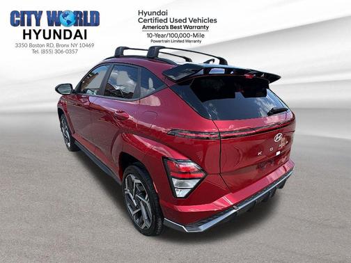 Ultimate Red Metallic 2025 Hyundai KONA N Line S