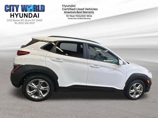 Lunar White 2023 Hyundai KONA SEL